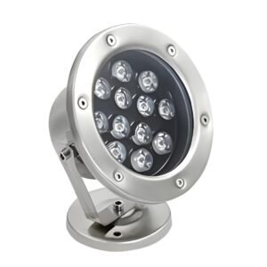 led rgb pool & fountain light 12v 18w – stainless steel
